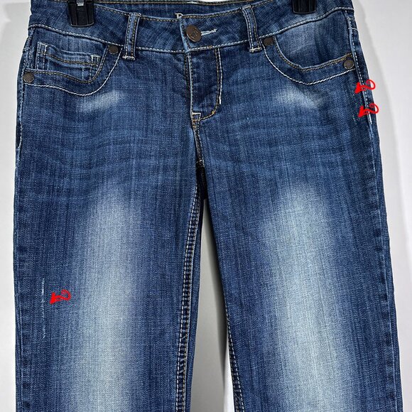 Decree Boot Cut Jeans Juniors Size 5 - Picture 6 of 14